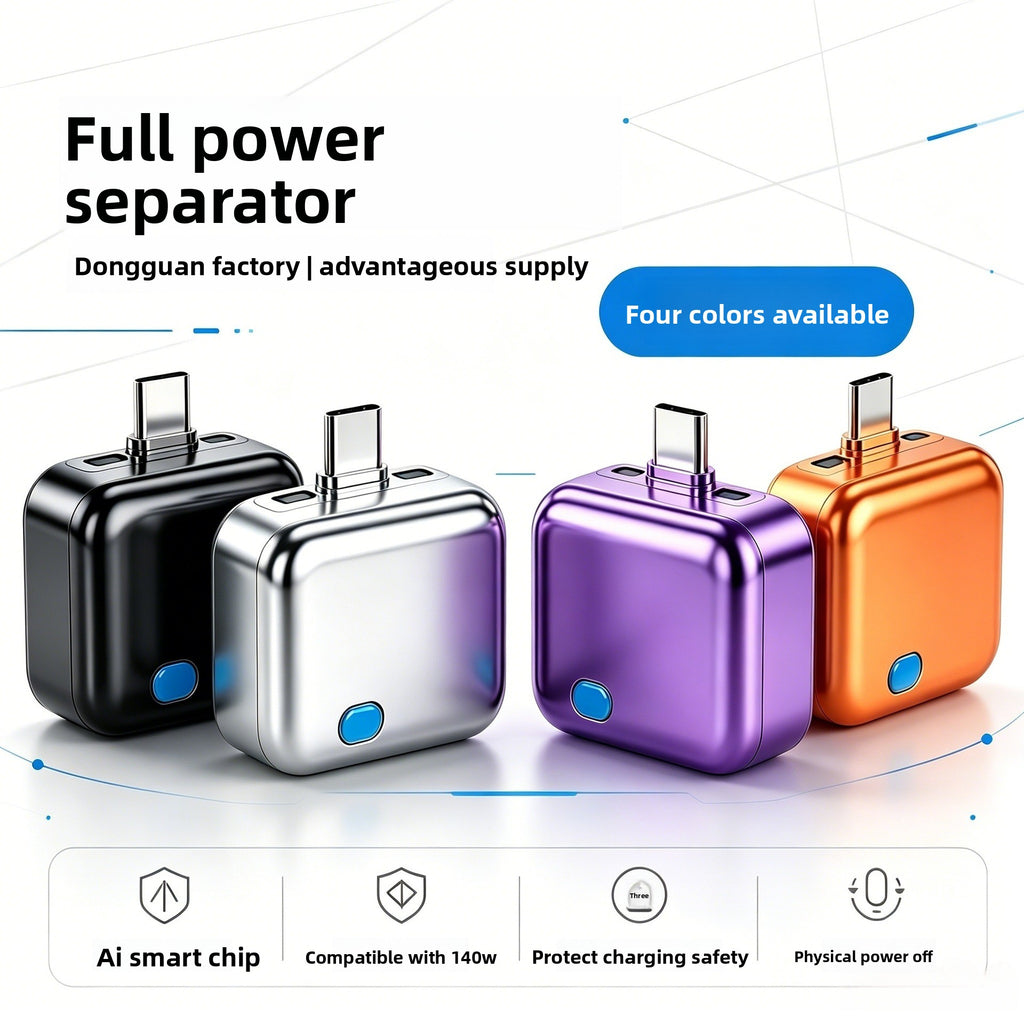 140W Type-C Fast Charger with Power Cut-Off