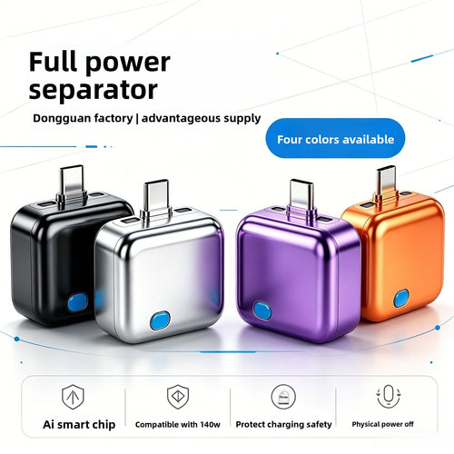 140W Type-C Fast Charger with Power Cut-Off